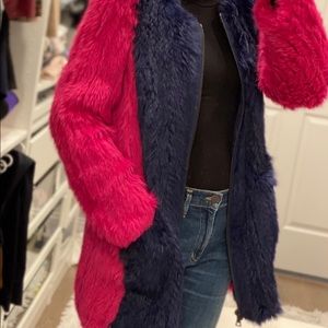 Elizabeth & James Fur Coat